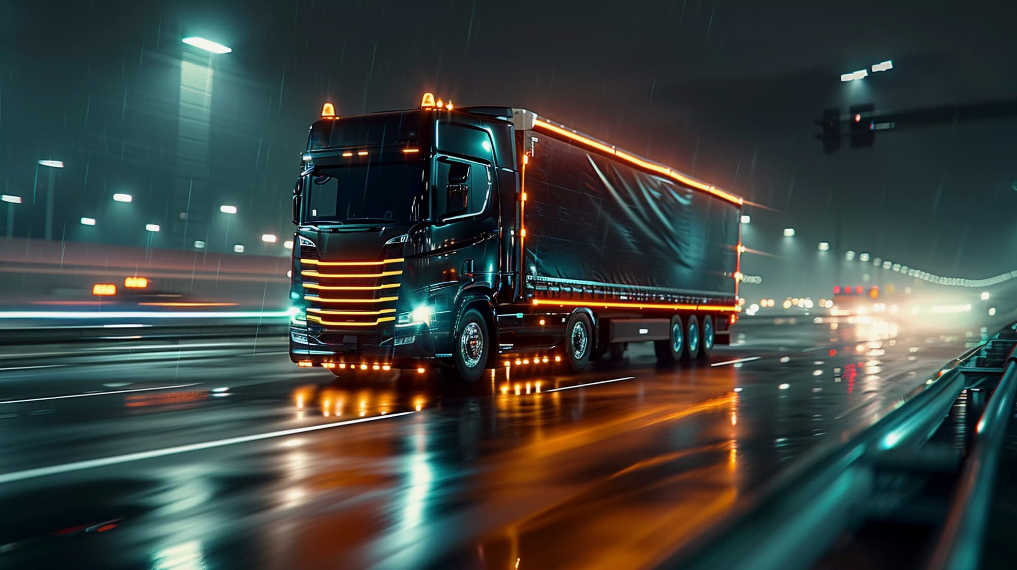 Gold Truck Background